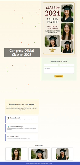 Graduation Template 3